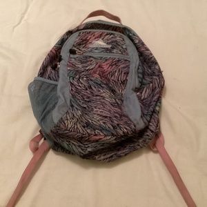 High Sierra Multi Color Backpack